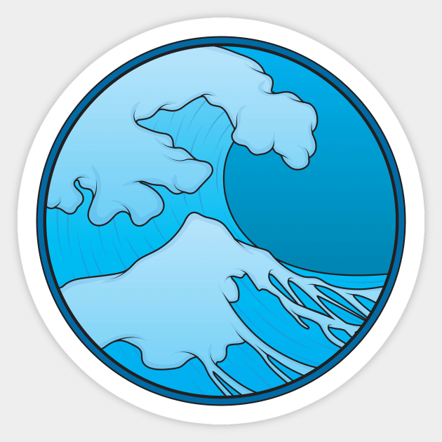 Waves Sticker by Woah_Jonny